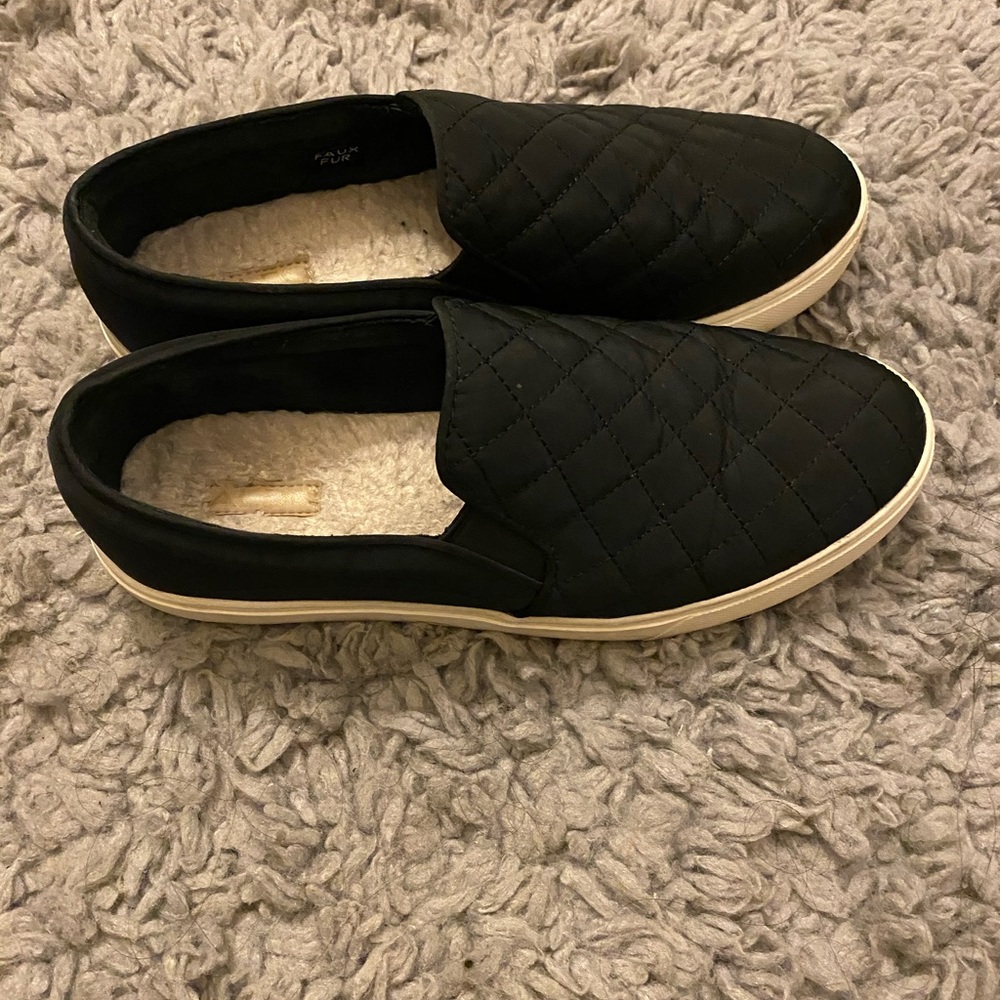 Black and white Aldo slip on sneakers - Picture 12 of 13
